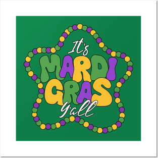 It's Mardi Gras Y'all  Posters and Art